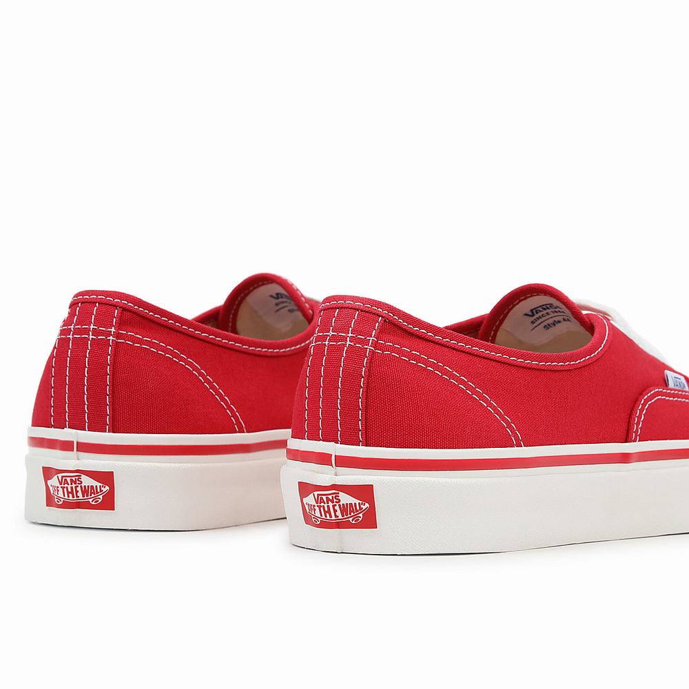 Tenis Vans Authentic 44 Deck DX Hombre Rojas | YPR805296