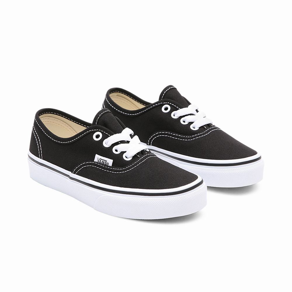 Tenis Vans Authentic (4-8 years) Niños Negras | VWY309518