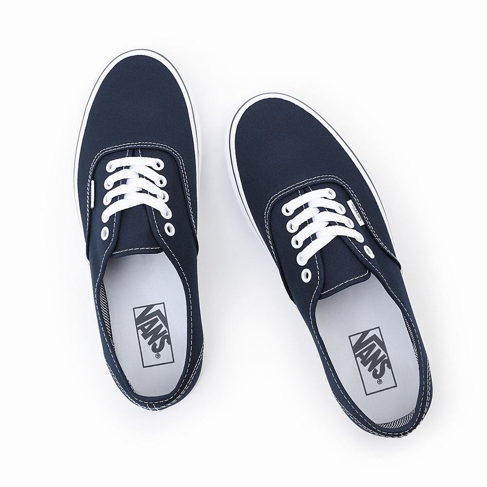 Tenis Vans Authentic Hombre Azules/Azul Marino | ZTA860172