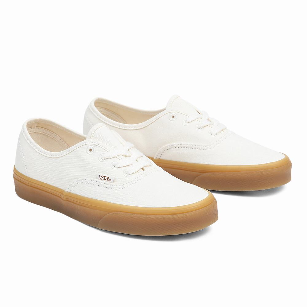 Tenis Vans Authentic Hombre Beige | GAV620547