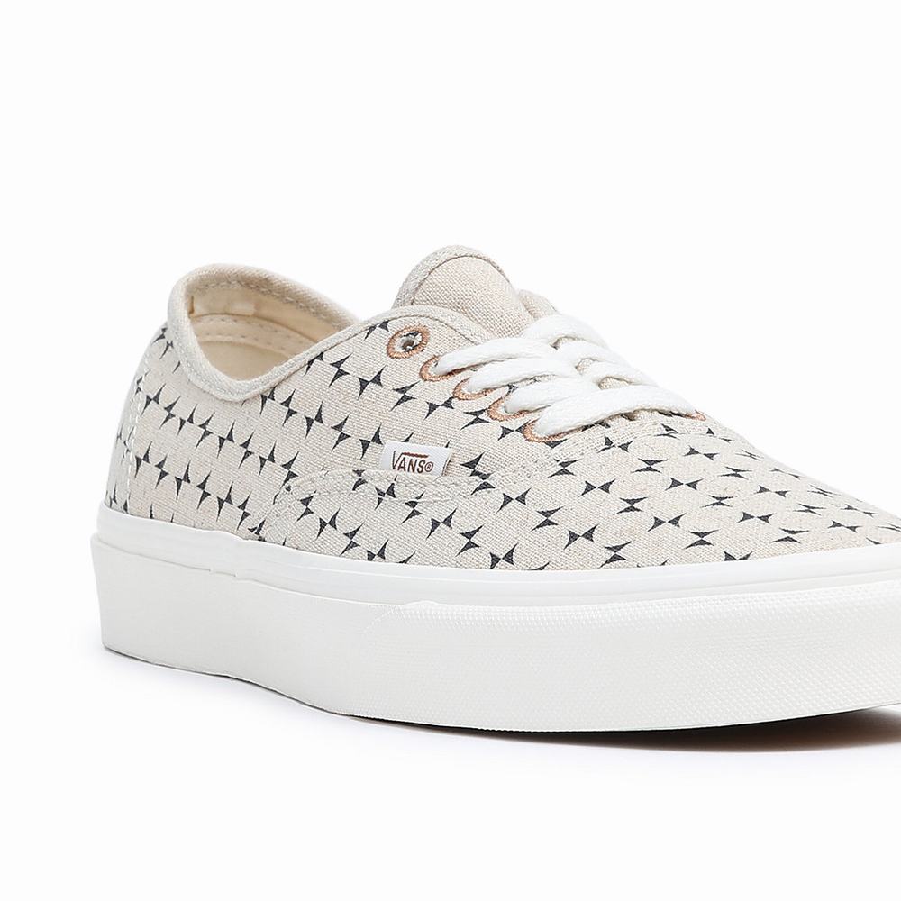 Tenis Vans Authentic Hombre Beige | KDG458073