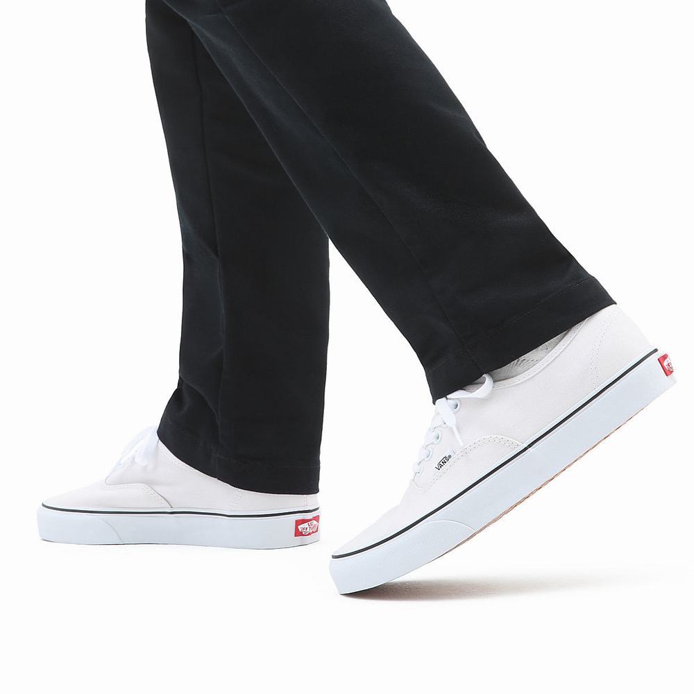 Tenis Vans Authentic Hombre Blancas | WEV475306