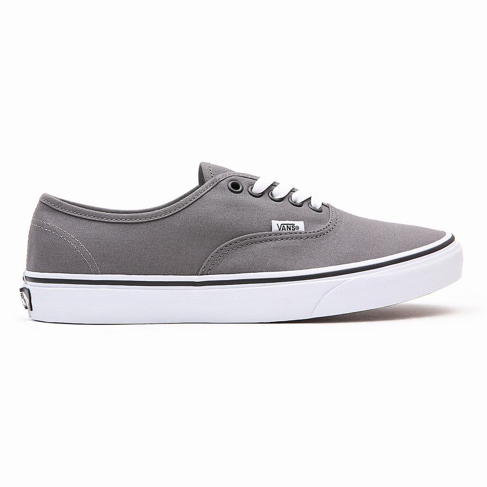 Tenis Vans Authentic Hombre Gris | QDI407156