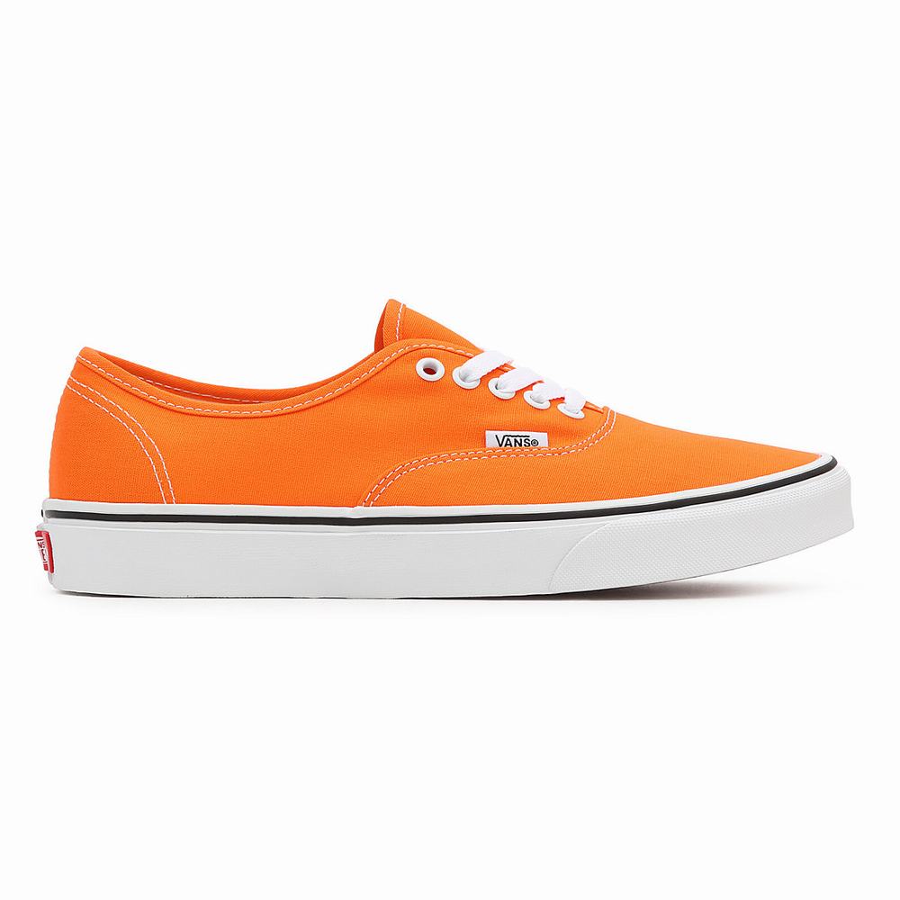 Tenis Vans Authentic Hombre Naranjas | BQY514380