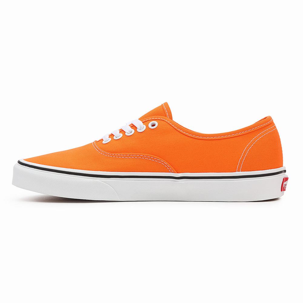 Tenis Vans Authentic Hombre Naranjas | BQY514380