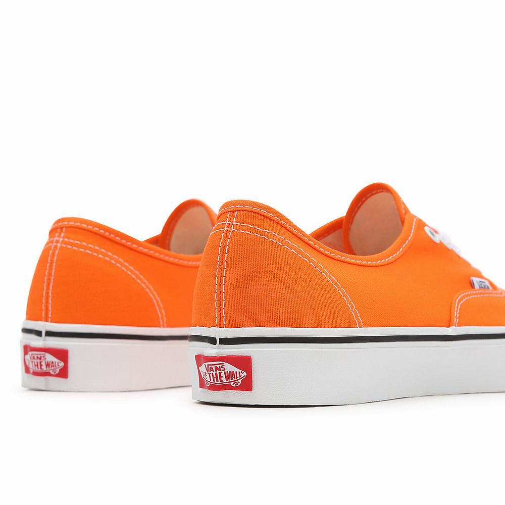 Tenis Vans Authentic Hombre Naranjas | BQY514380