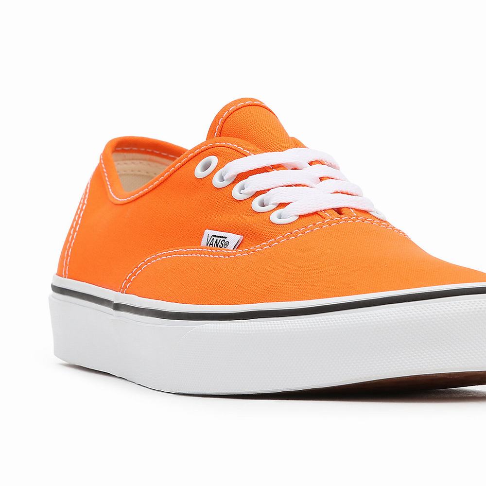 Tenis Vans Authentic Hombre Naranjas | BQY514380