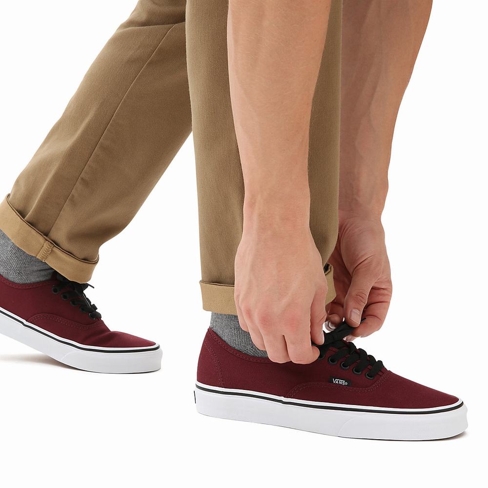 Tenis Vans Authentic Hombre Rojas | PMZ571024