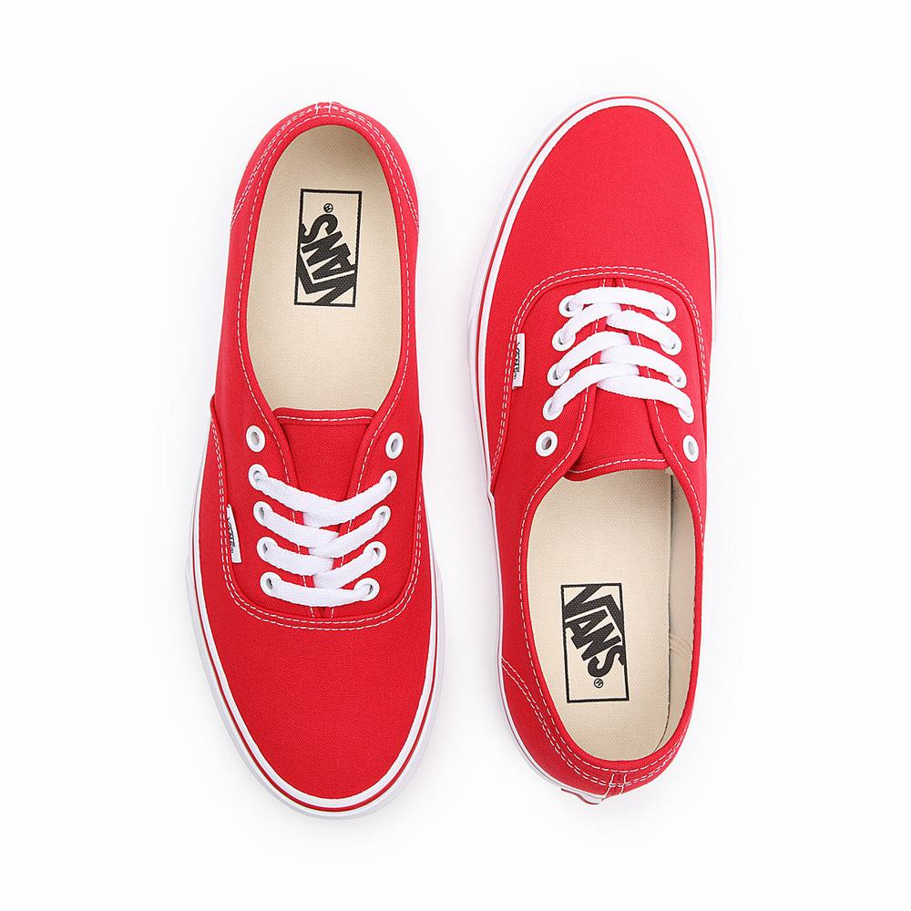 Tenis Vans Authentic Hombre Rojas | WZX869235