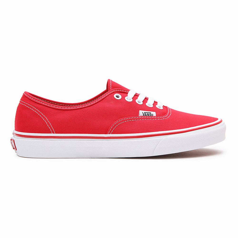 Tenis Vans Authentic Hombre Rojas | WZX869235