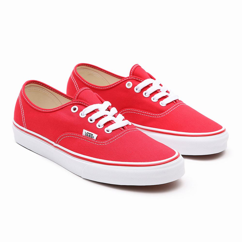 Tenis Vans Authentic Hombre Rojas | WZX869235