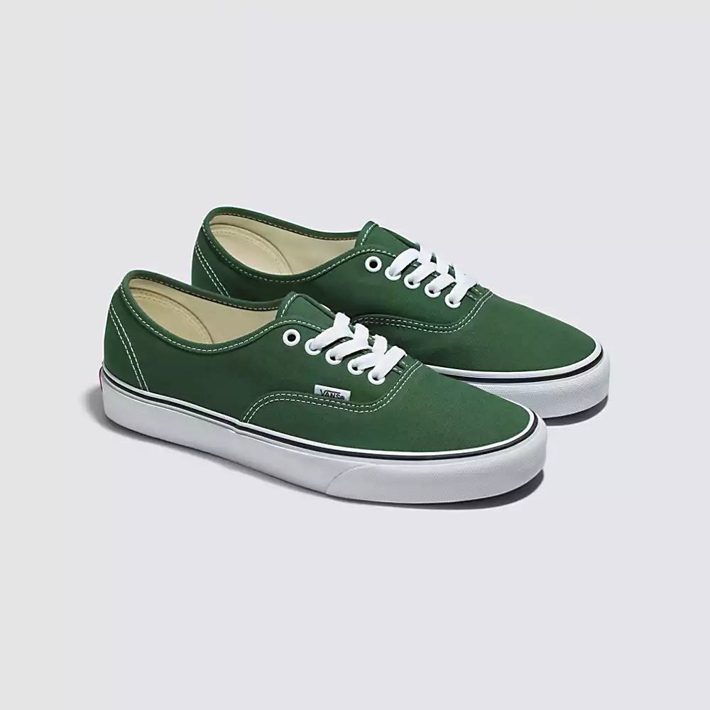 Tenis Vans Authentic Hombre Verde | TIG479508