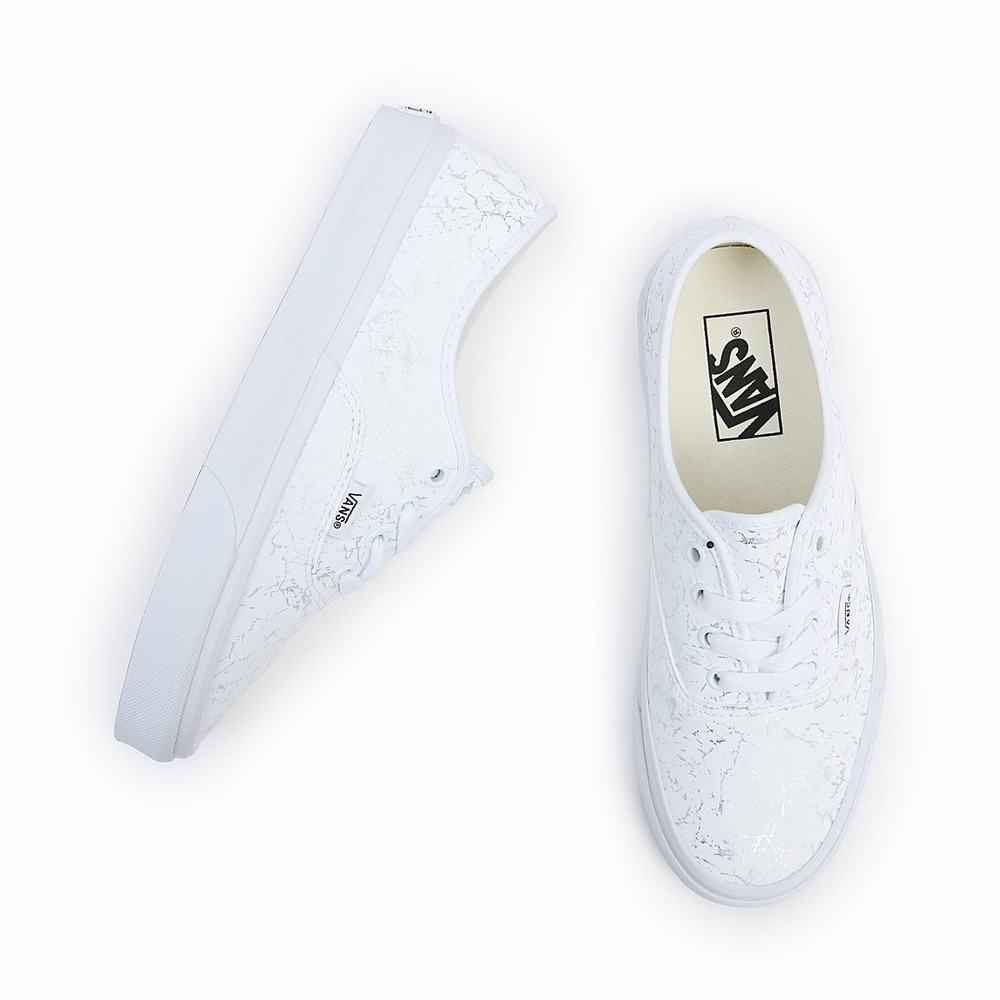 Tenis Vans Authentic Mujer Blancas | BUK380627