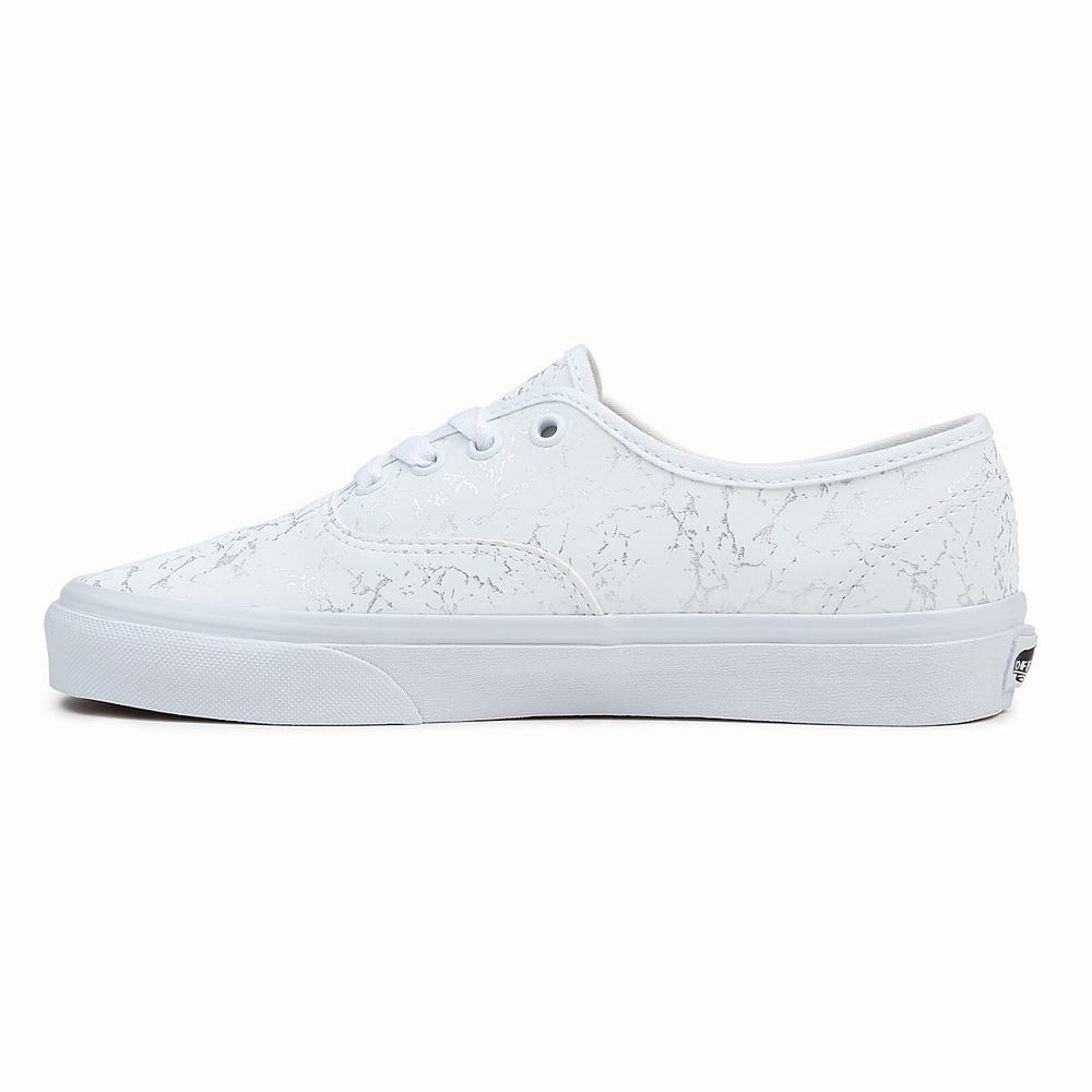 Tenis Vans Authentic Mujer Blancas | BUK380627