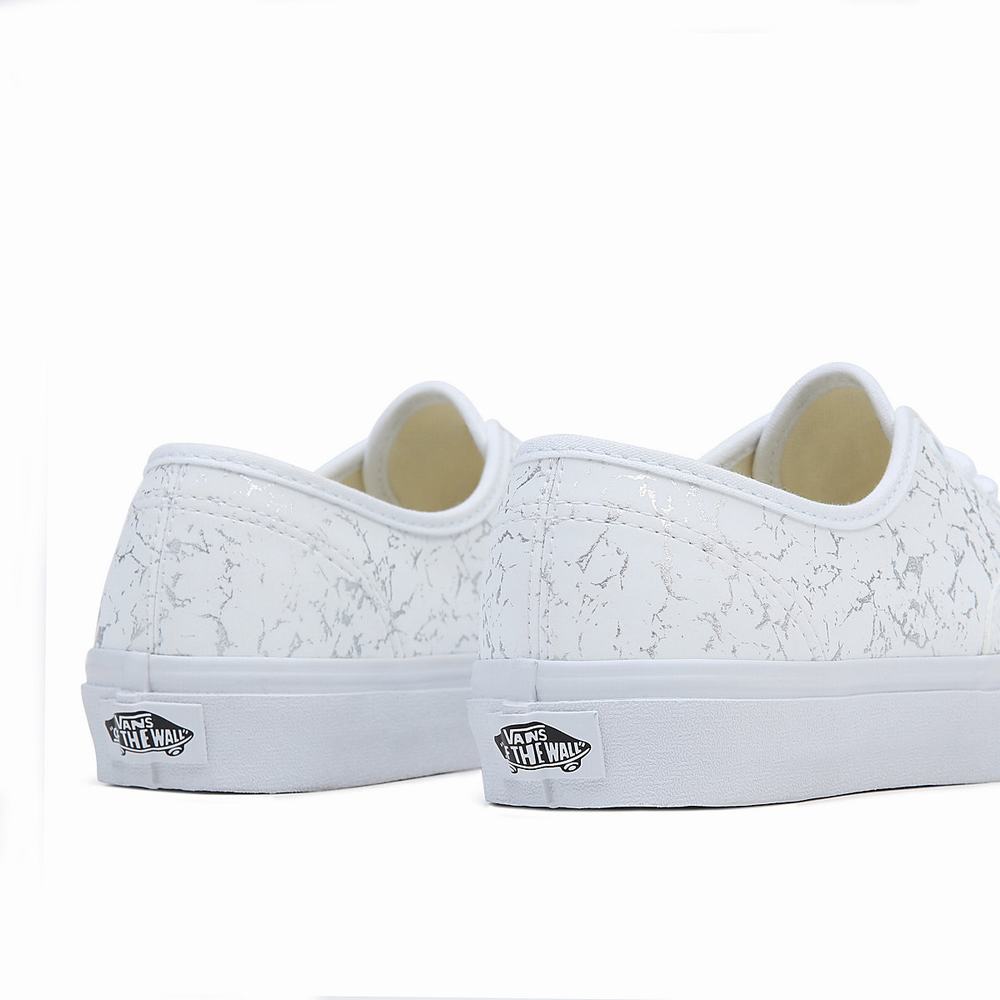 Tenis Vans Authentic Mujer Blancas | BUK380627