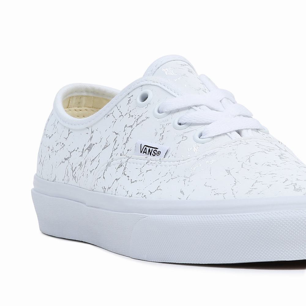 Tenis Vans Authentic Mujer Blancas | BUK380627