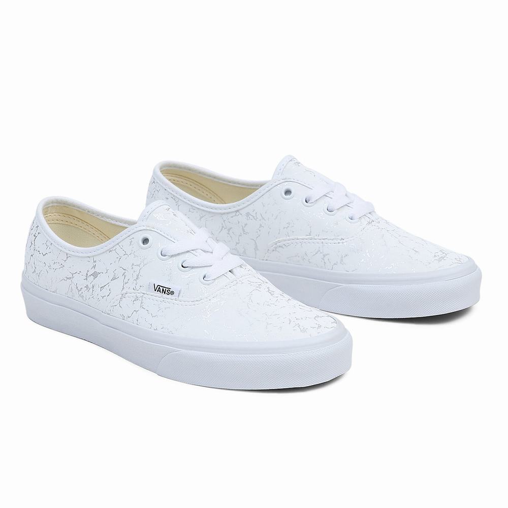 Tenis Vans Authentic Mujer Blancas | BUK380627