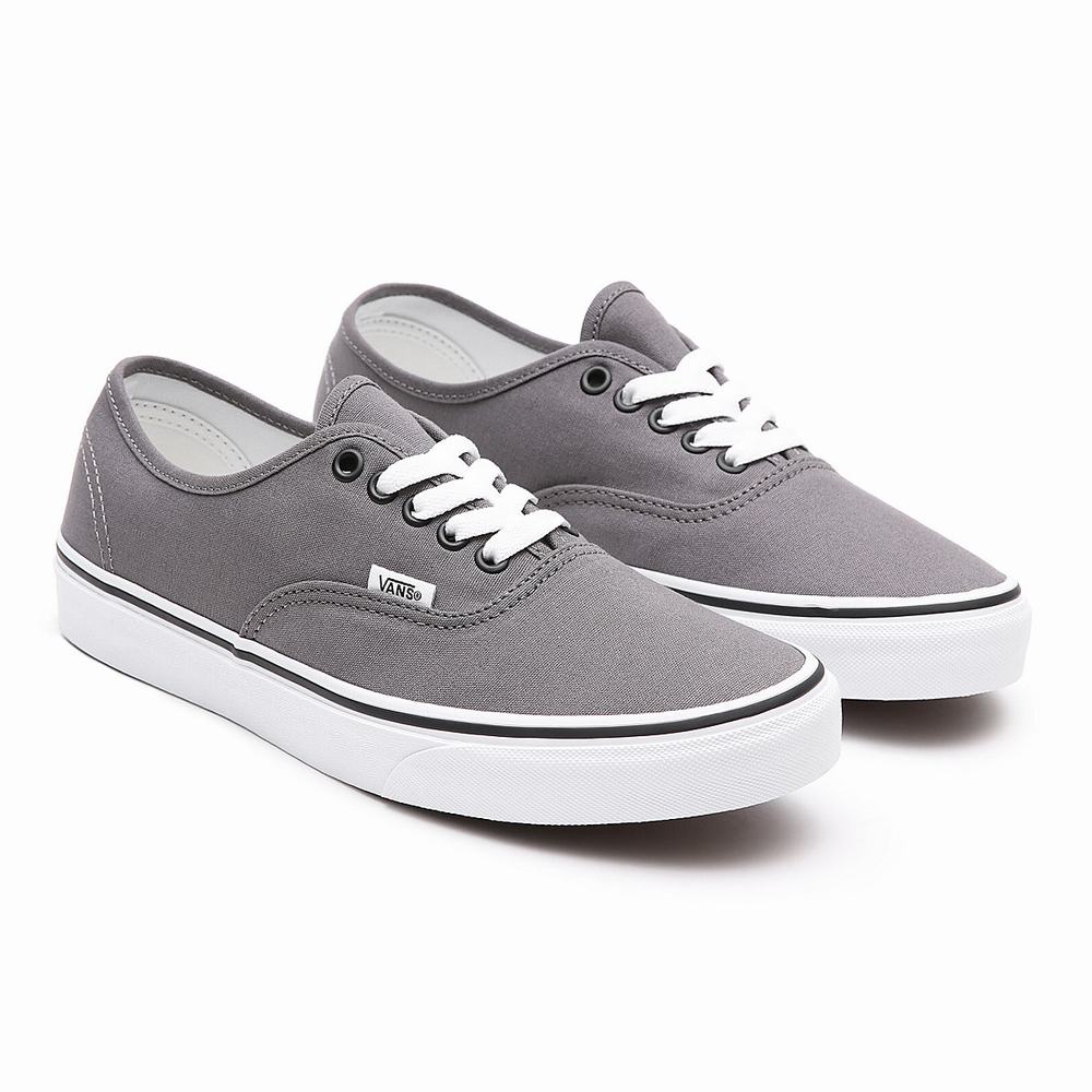 Tenis Vans Authentic Mujer Gris | QXY749312