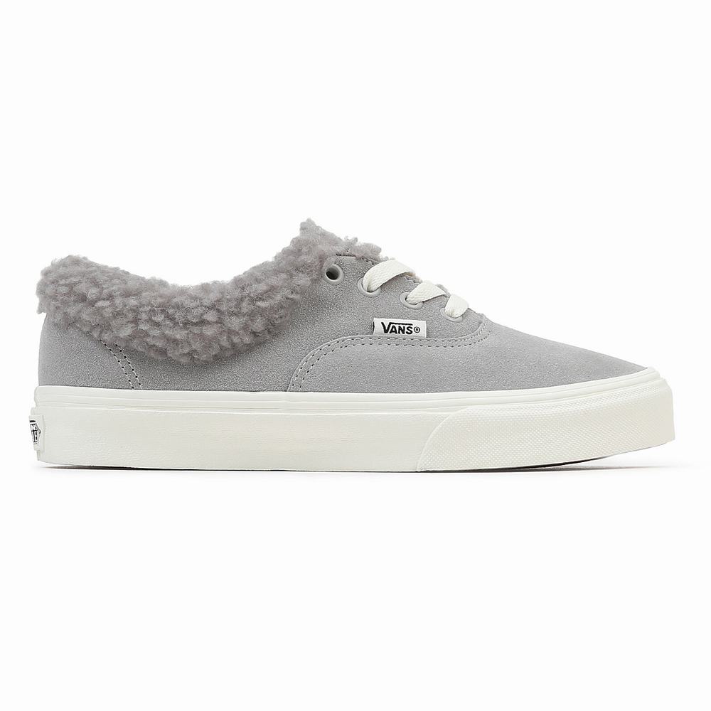 Tenis Vans Authentic Sherpa Mujer Gris | JVO598614