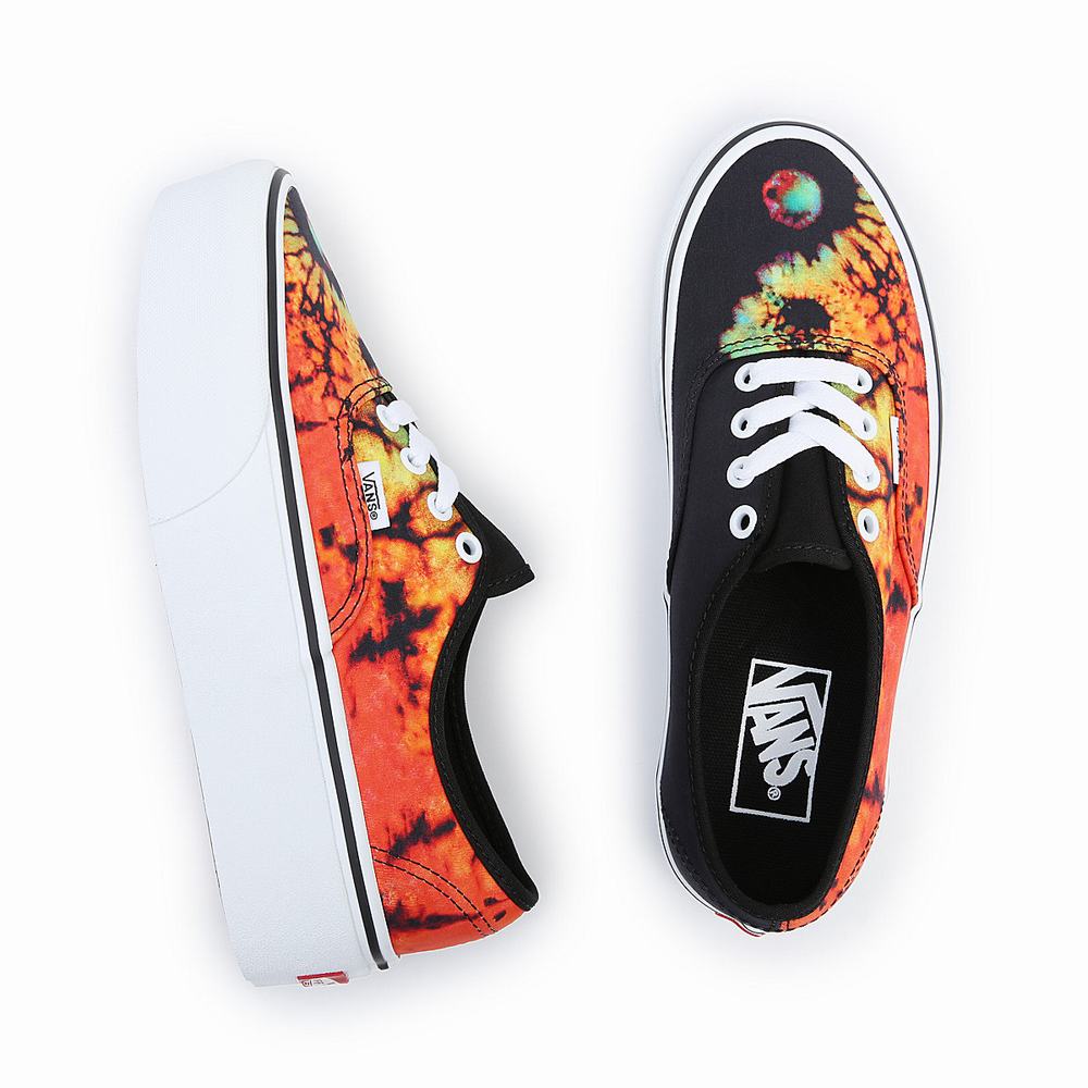 Tenis Vans Authentic Stackform Mujer Negras/Multicolor | AHJ746910