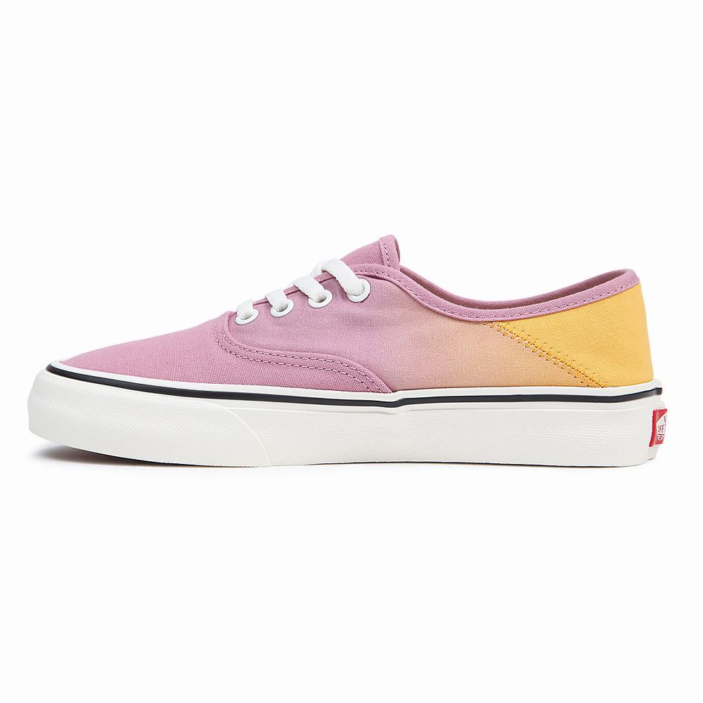 Tenis Vans Authentic VR3 Hombre Amarillo/Rosas | DNE475230