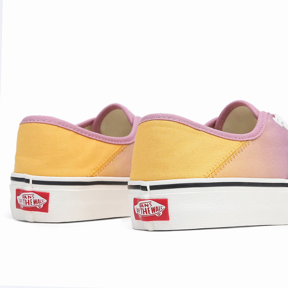 Tenis Vans Authentic VR3 Hombre Amarillo/Rosas | DNE475230