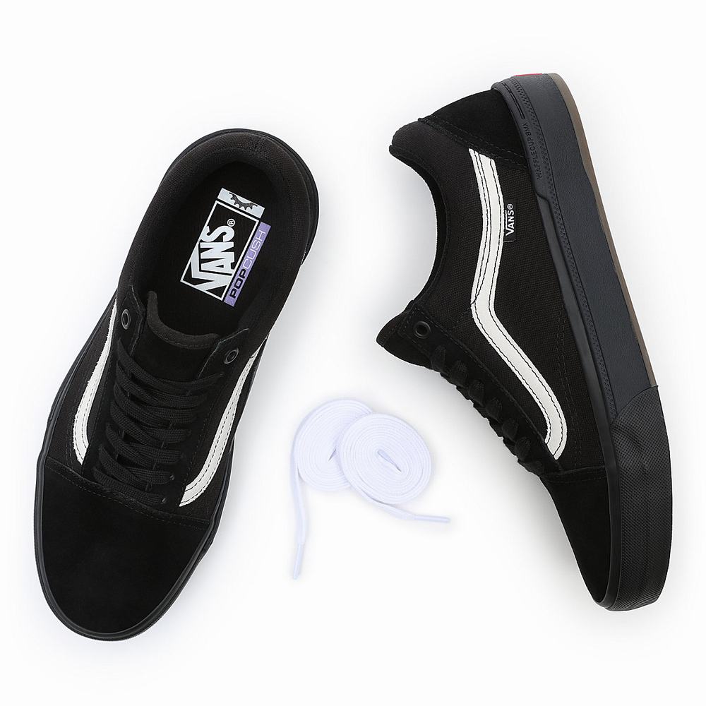 Tenis Vans BMX Old Skool Hombre Negras | ASC549820