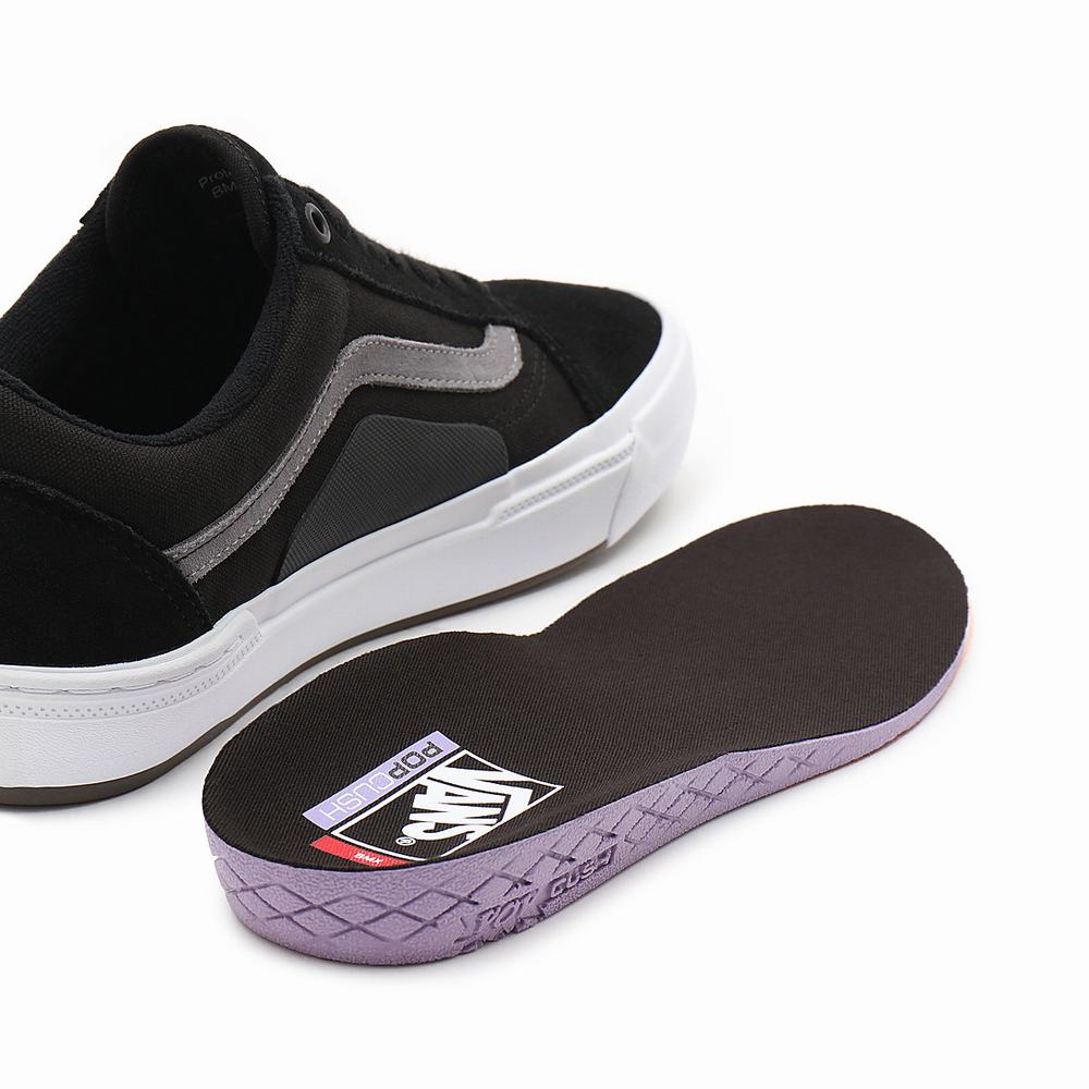 Tenis Vans BMX Old Skool Hombre Negras | OUC143902