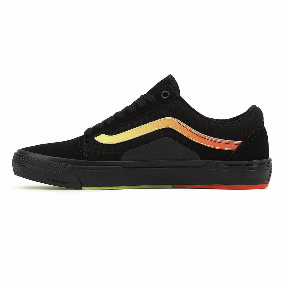 Tenis Vans BMX Old Skool Hombre Negras/Naranjas | CAS758391