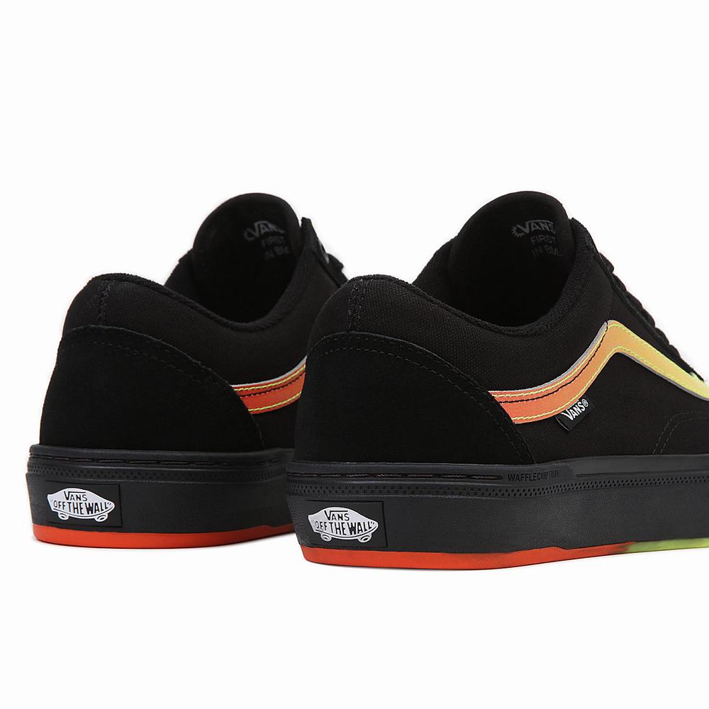 Tenis Vans BMX Old Skool Hombre Negras/Naranjas | CAS758391