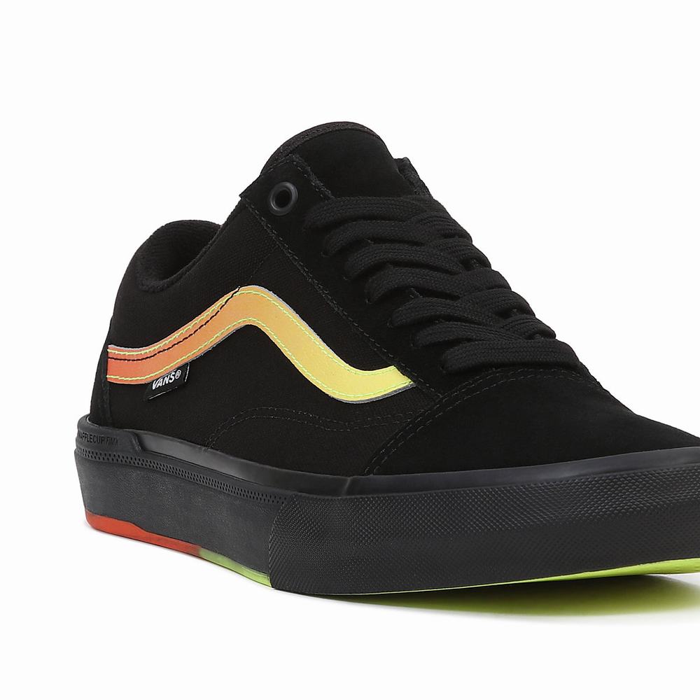 Tenis Vans BMX Old Skool Hombre Negras/Naranjas | CAS758391