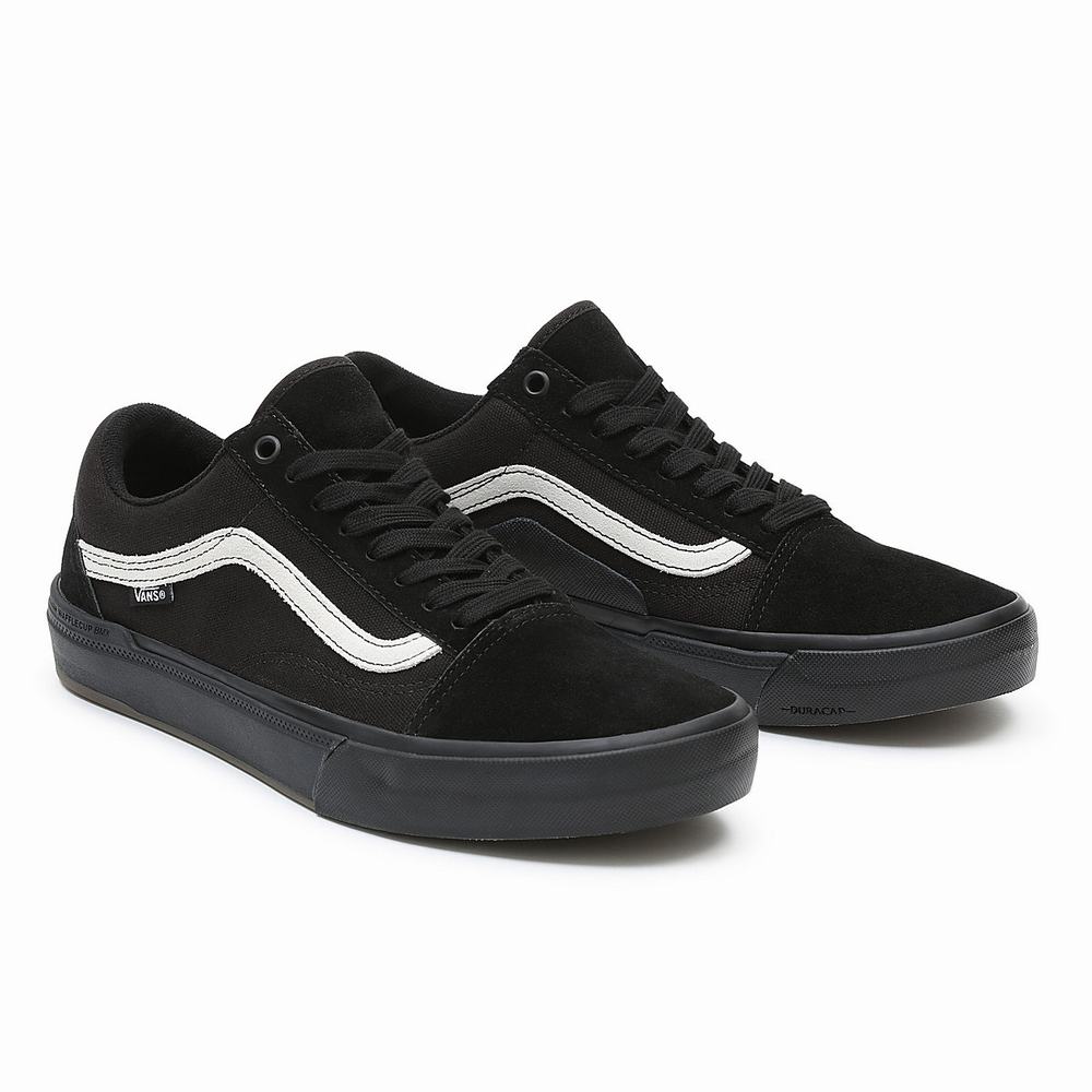 Tenis Vans BMX Old Skool Mujer Negras | ULB850192