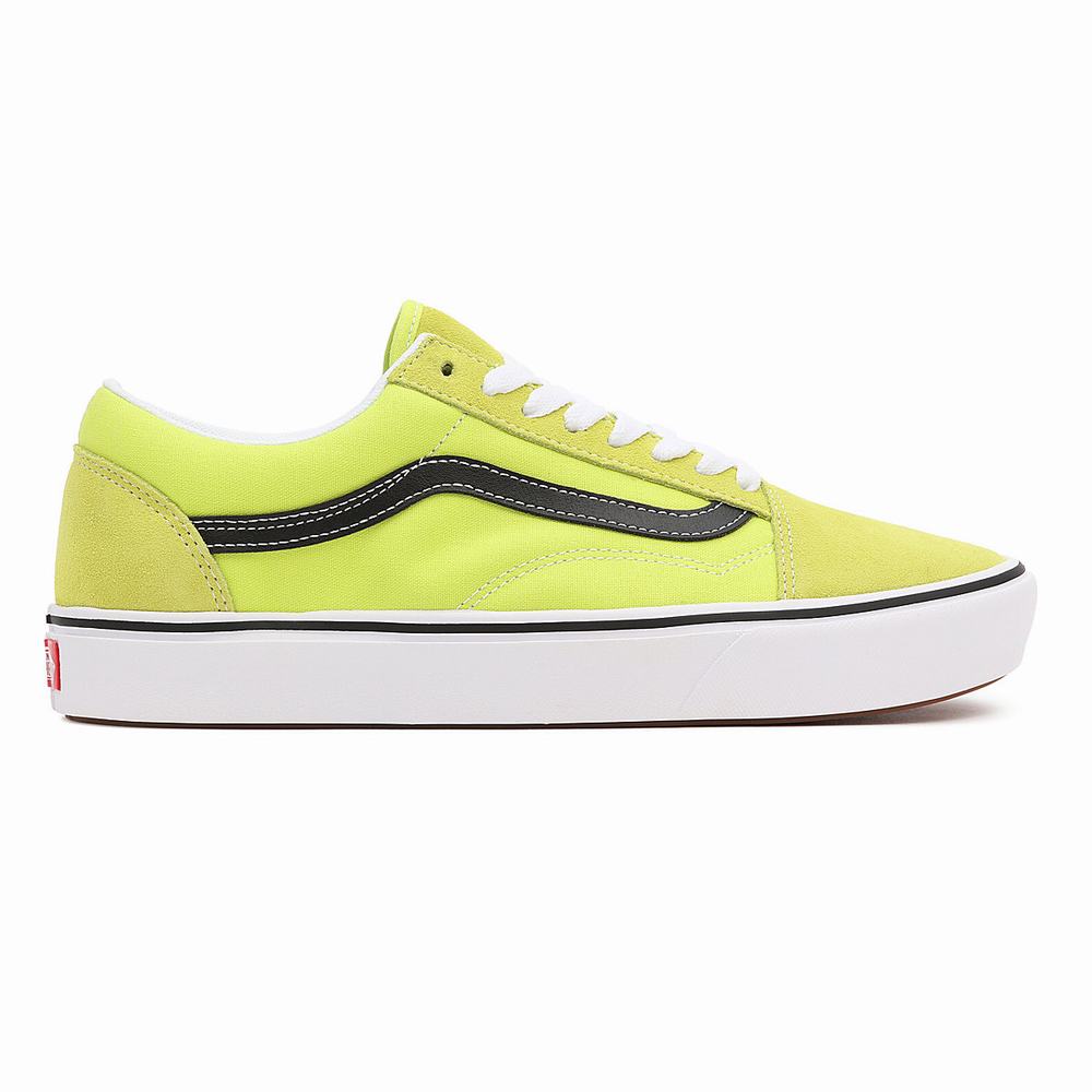 Tenis Vans Basics ComfyCush Old Skool Hombre Amarillo | MER694238