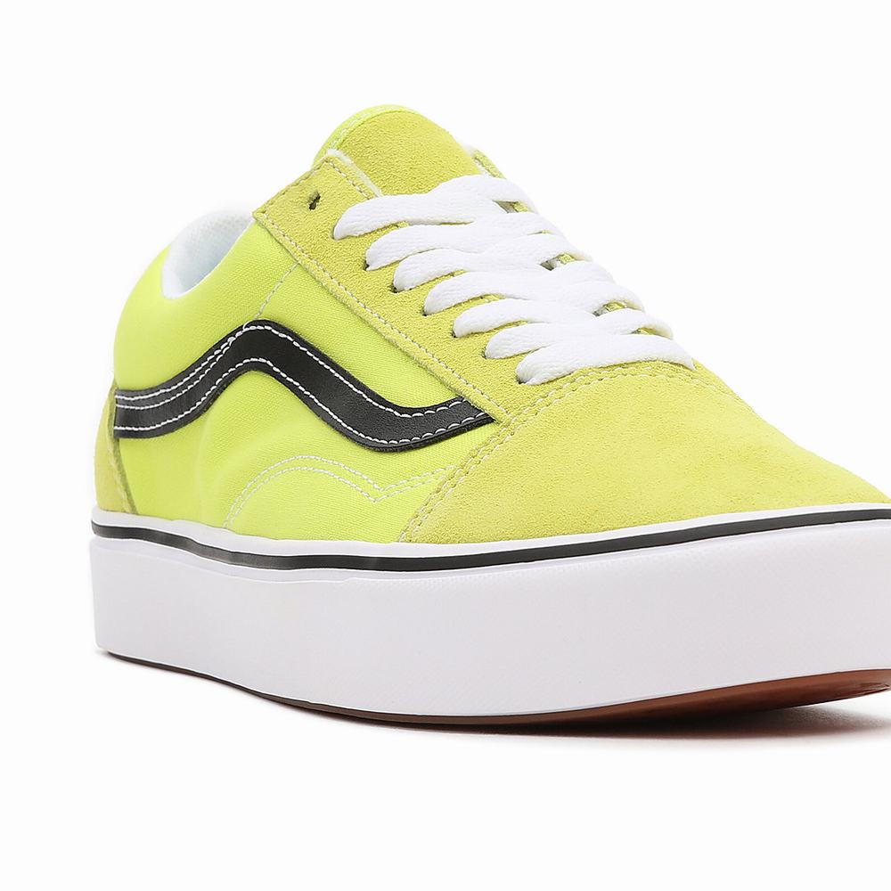 Tenis Vans Basics ComfyCush Old Skool Hombre Amarillo | MER694238