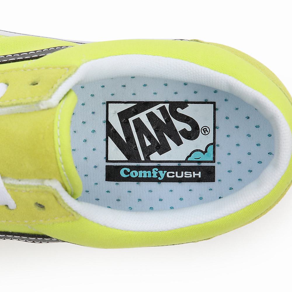 Tenis Vans Basics ComfyCush Old Skool Hombre Amarillo | MER694238