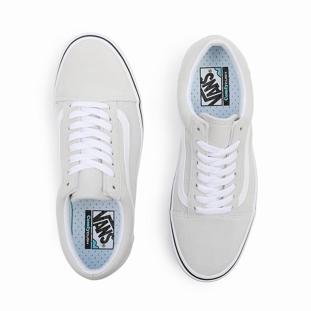 Tenis Vans Basics ComfyCush Old Skool Hombre Gris | MVH192453