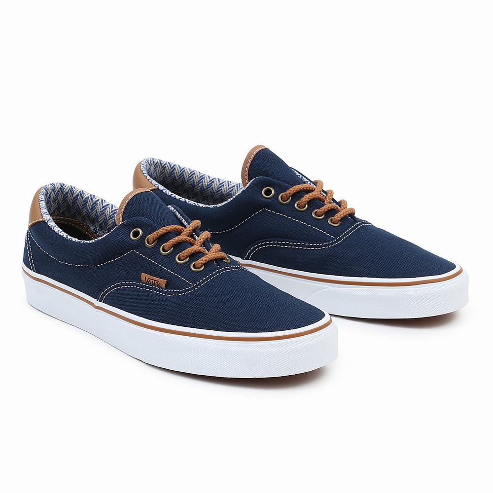 Tenis Vans C&L Era 59 Hombre Azules | YRI826037