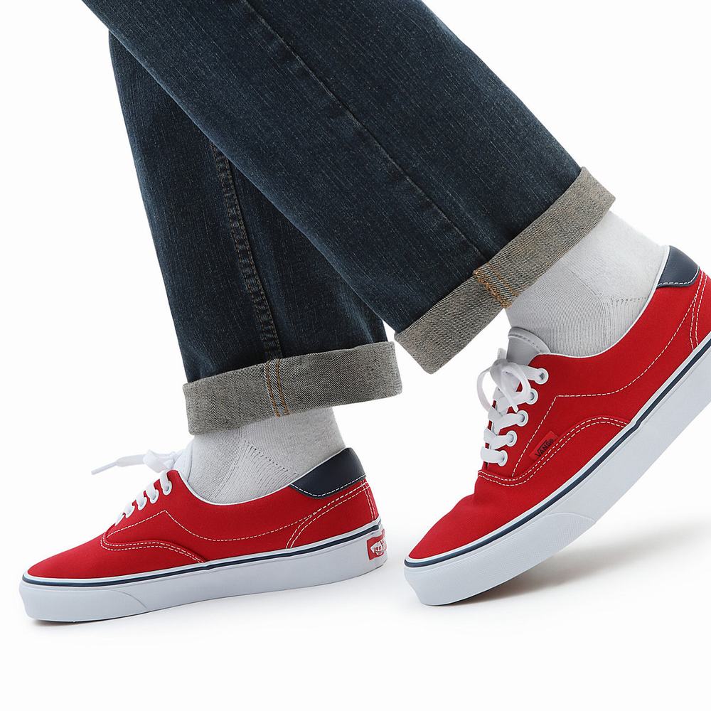 Tenis Vans C&L Era 59 Hombre Rojas | SFT806249