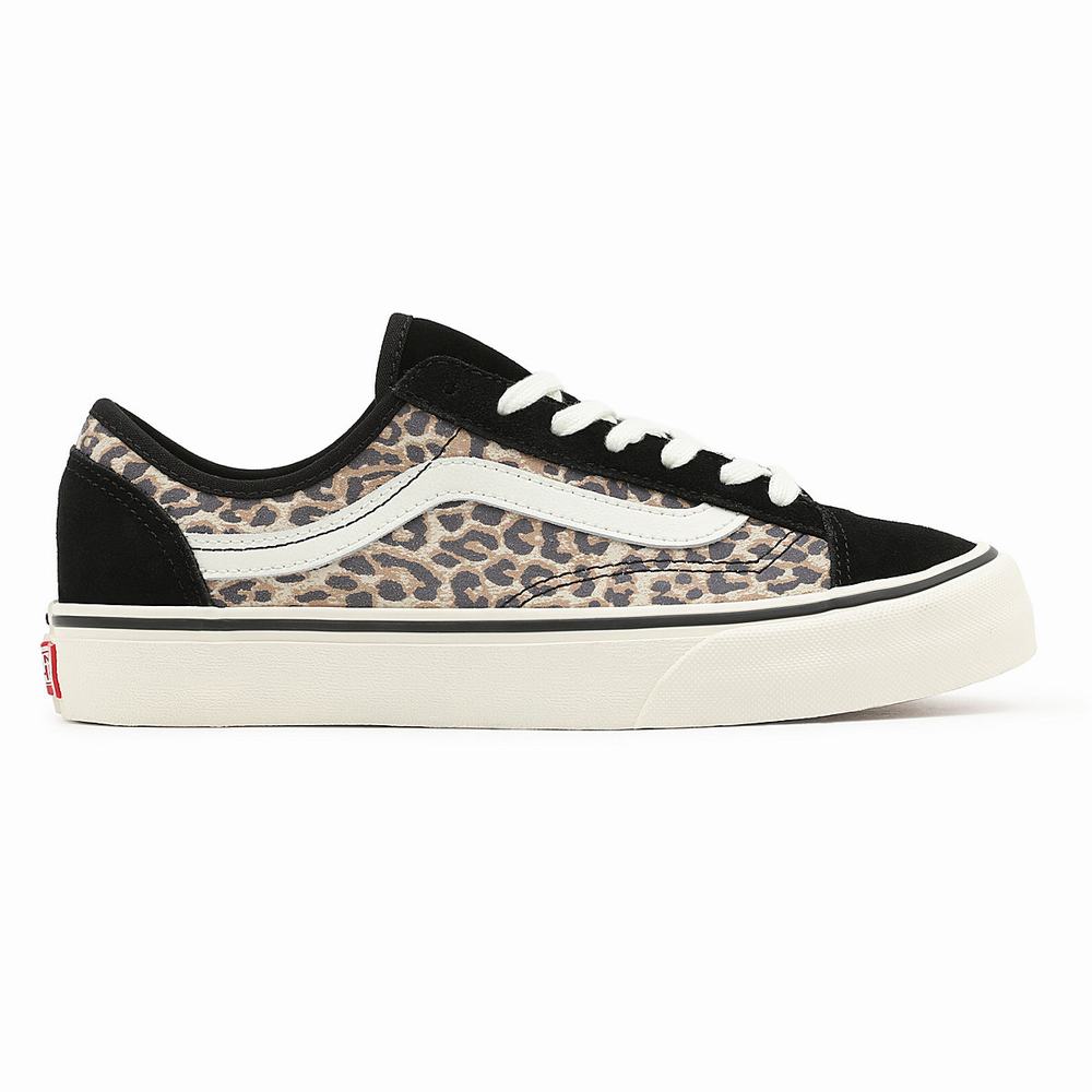 Tenis Vans Cheetah Estilo 36 Decon Sf Mujer Negras/Marrones | VUN568013