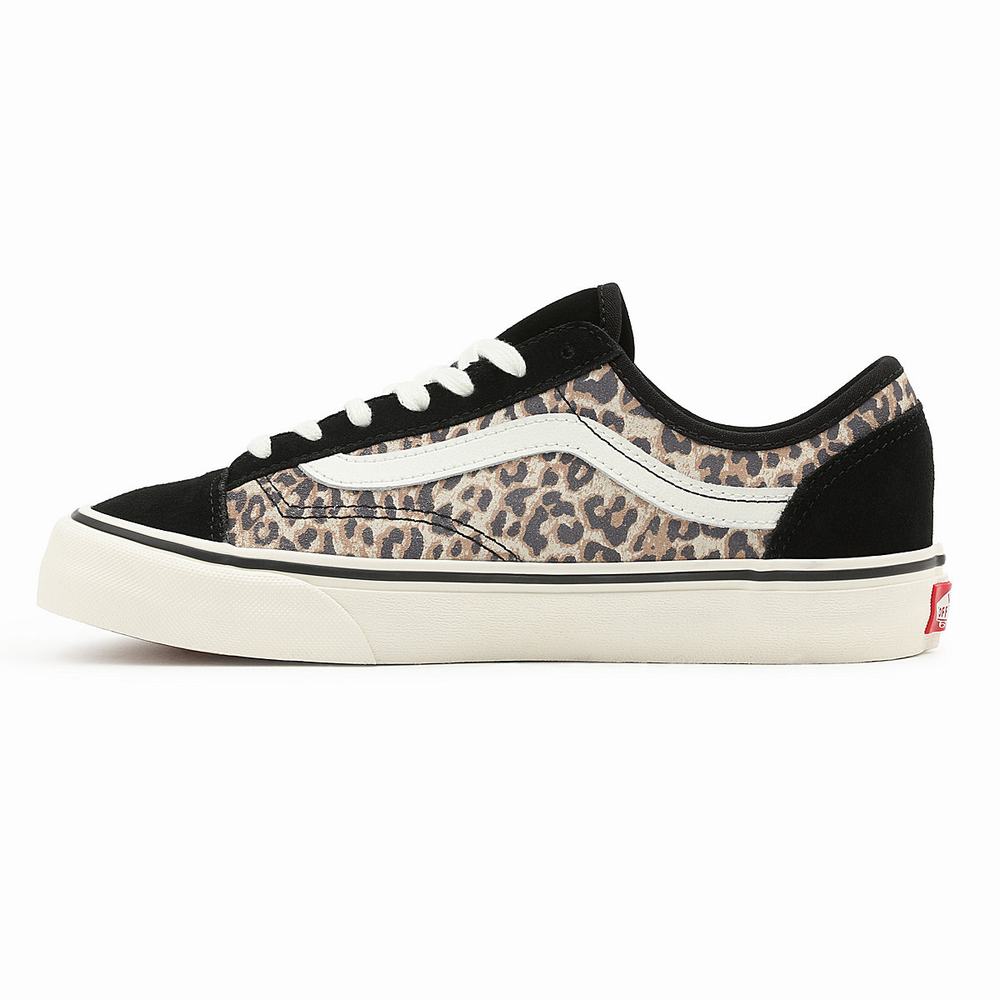 Tenis Vans Cheetah Estilo 36 Decon Sf Mujer Negras/Marrones | VUN568013