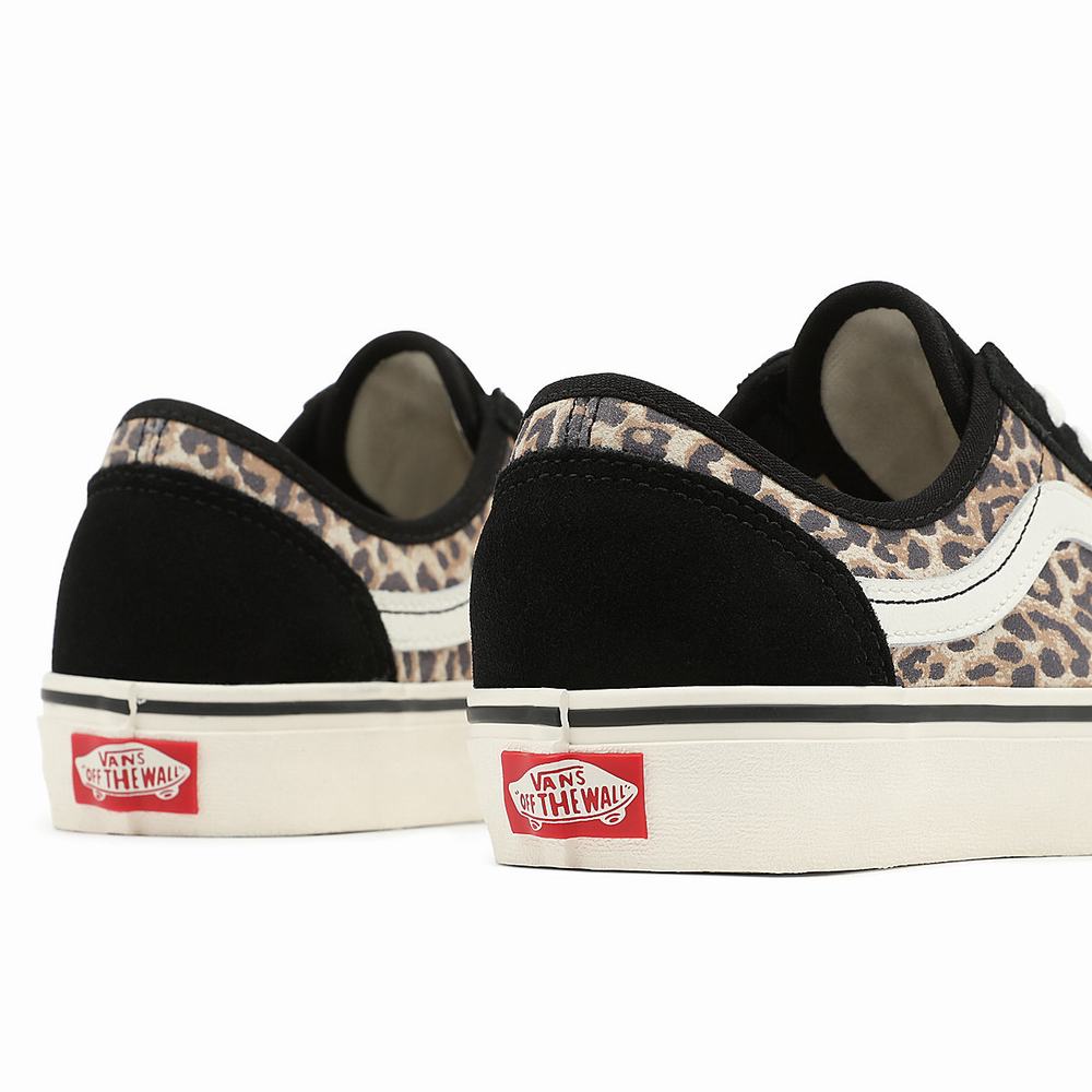 Tenis Vans Cheetah Estilo 36 Decon Sf Mujer Negras/Marrones | VUN568013