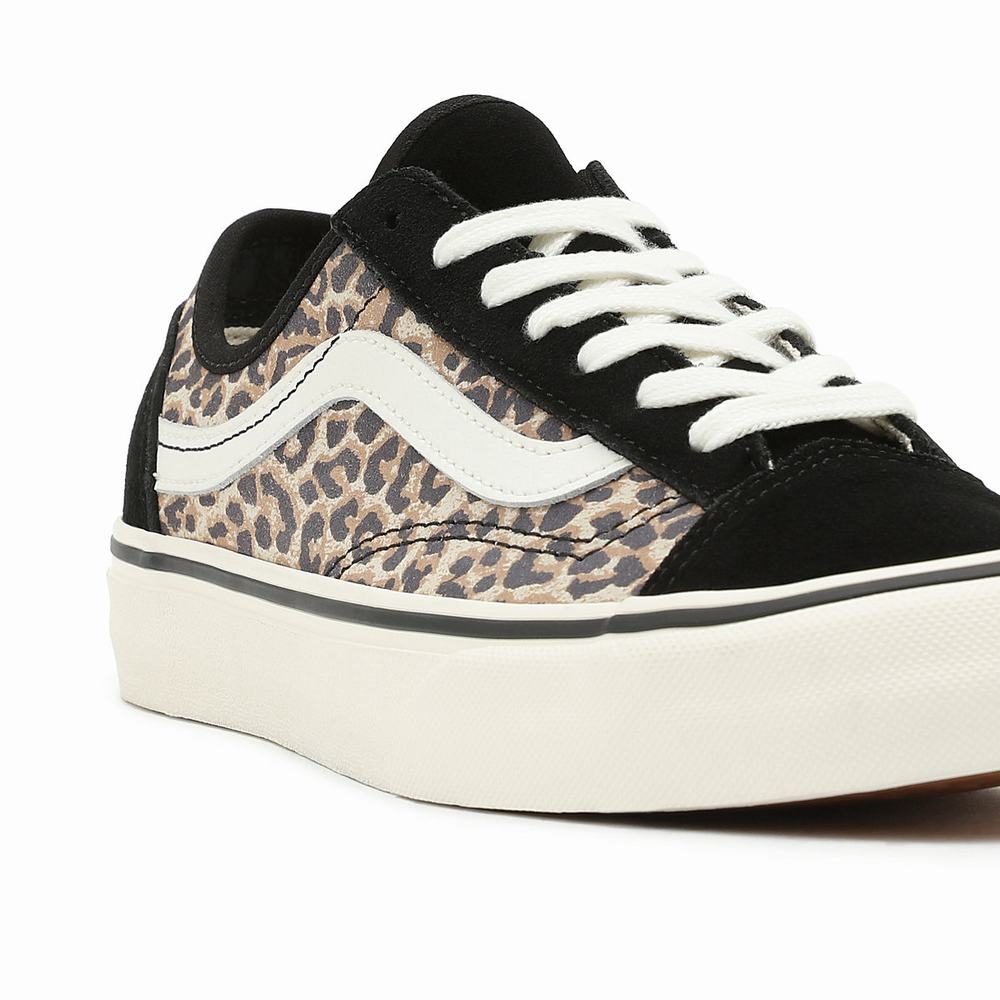 Tenis Vans Cheetah Estilo 36 Decon Sf Mujer Negras/Marrones | VUN568013