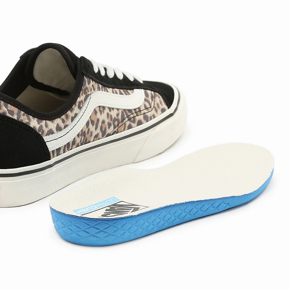 Tenis Vans Cheetah Estilo 36 Decon Sf Mujer Negras/Marrones | VUN568013