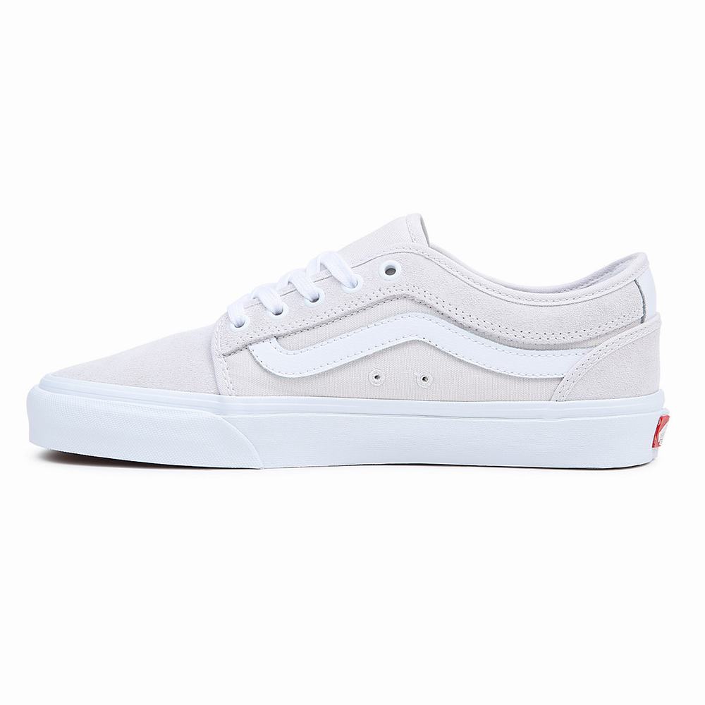 Tenis Vans Chukka Low Sidestripe Hombre Blancas | CLI173452