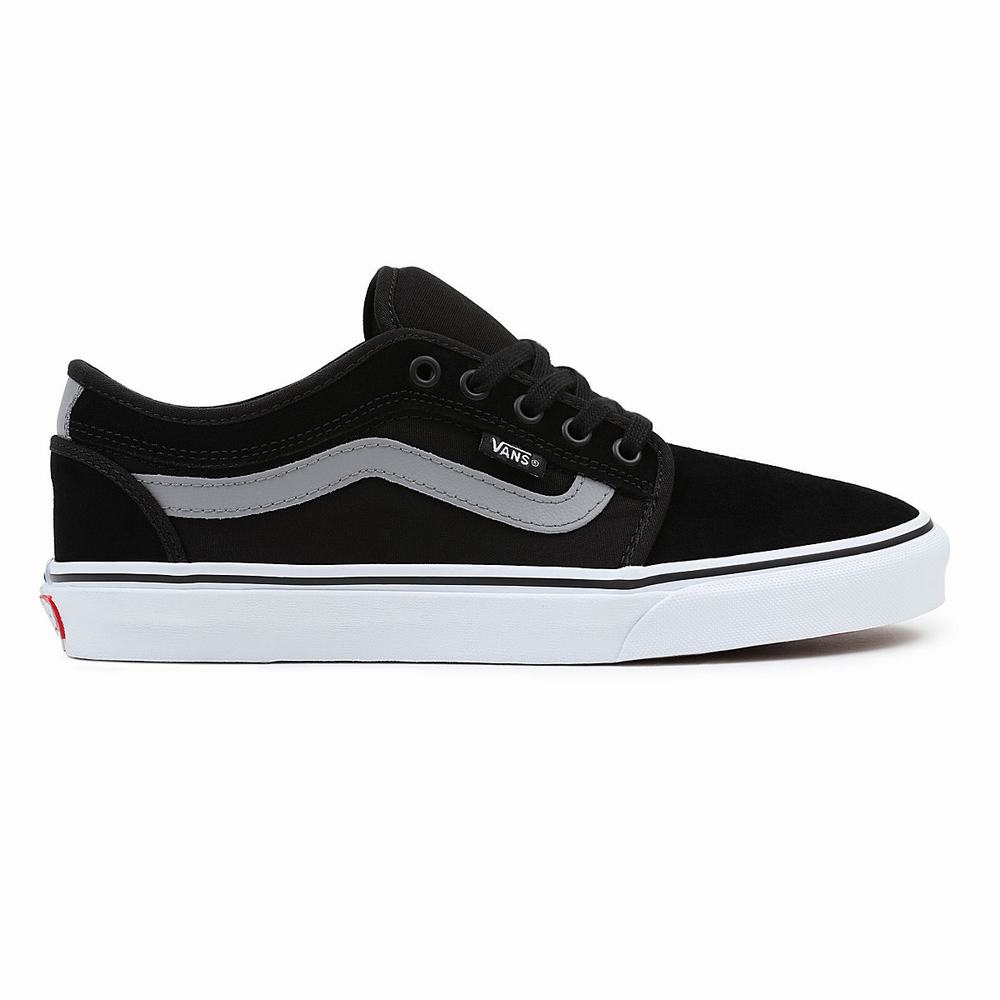 Tenis Vans Chukka Low Sidestripe Hombre Negras | FMH587214