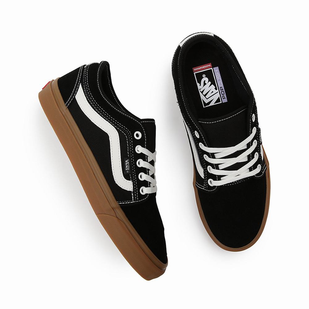 Tenis Vans Chukka Low Sidestripe Mujer Negras | HAM741689