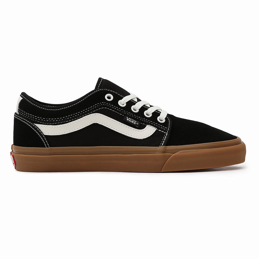 Tenis Vans Chukka Low Sidestripe Mujer Negras | HAM741689