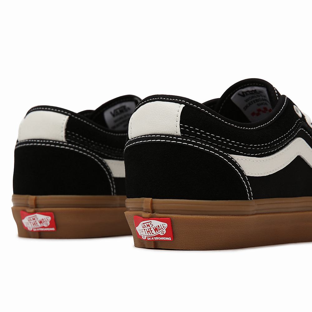 Tenis Vans Chukka Low Sidestripe Mujer Negras | HAM741689