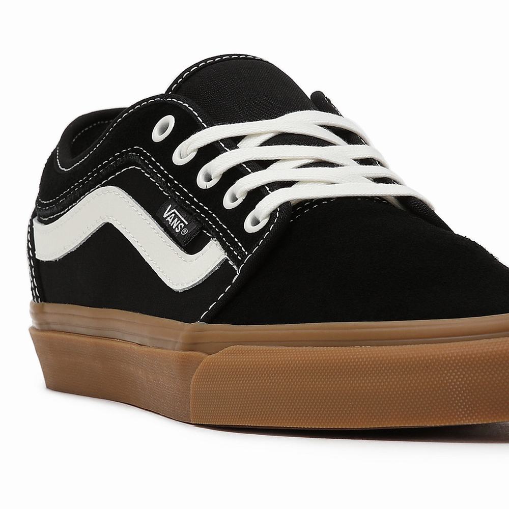 Tenis Vans Chukka Low Sidestripe Mujer Negras | HAM741689