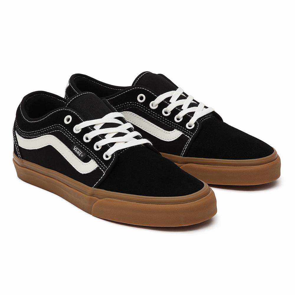 Tenis Vans Chukka Low Sidestripe Mujer Negras | HAM741689